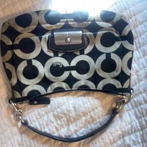 Coach Black and Cream Women's Bag